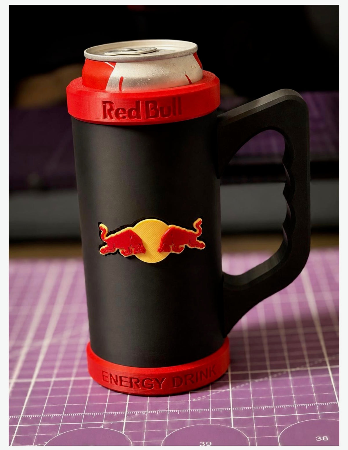 12oz Slim  Energy Drink Can Cooler