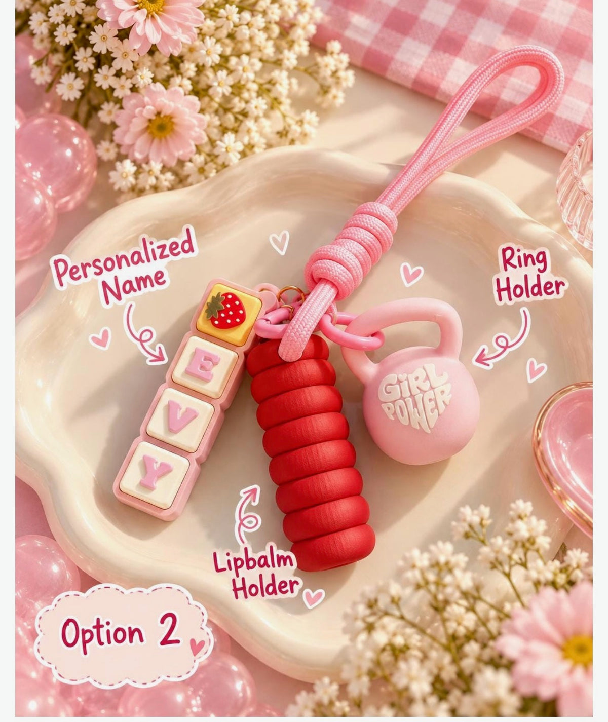 Gym Essentials Charm Set