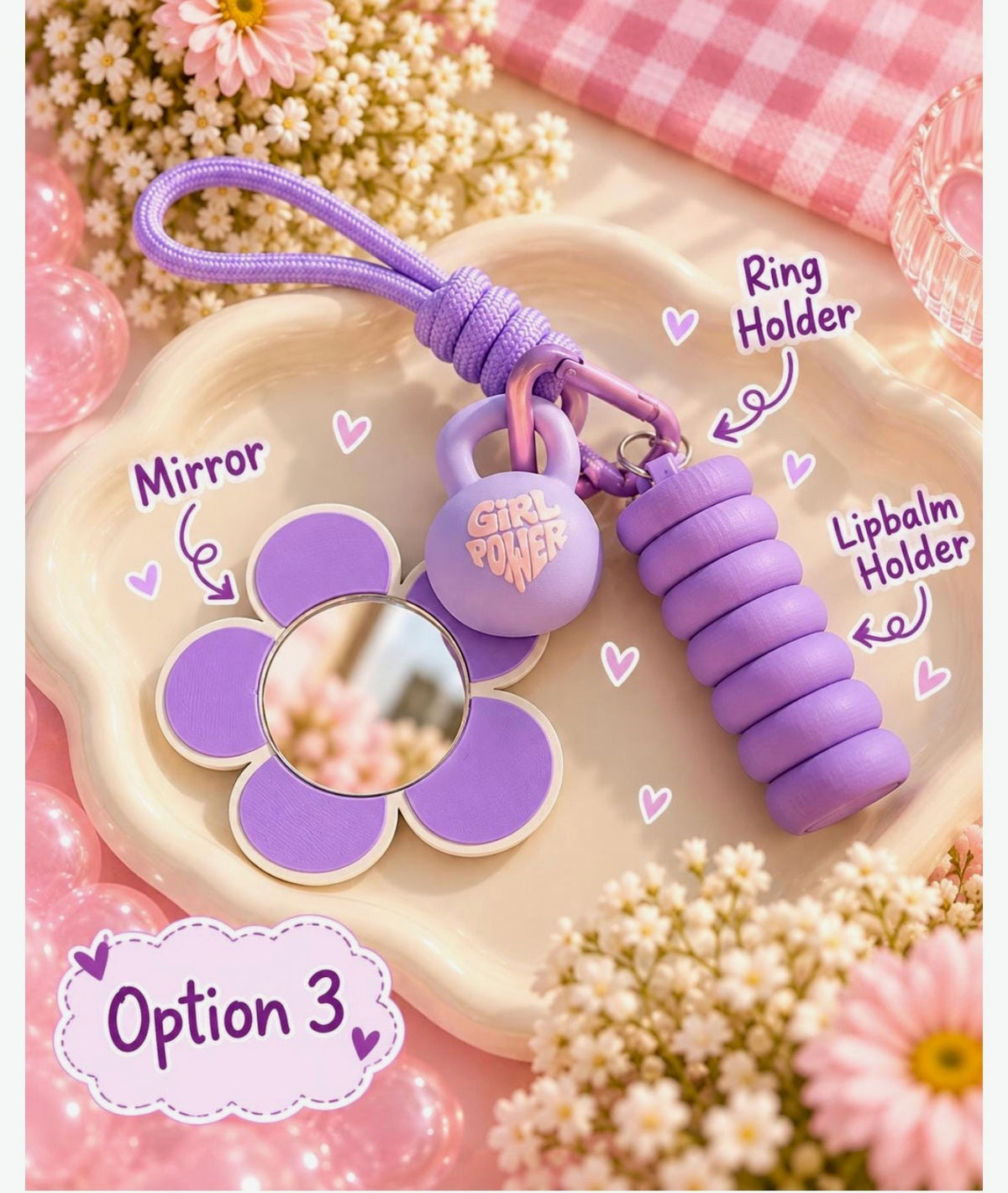 Gym Essentials Charm Set