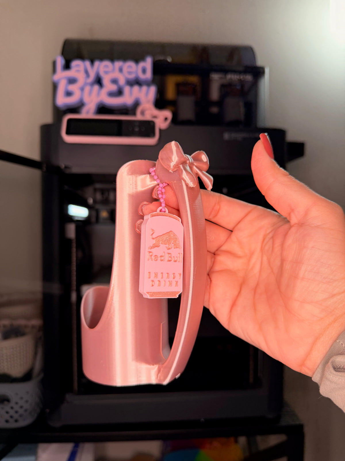 12oz Can Holder with Bow