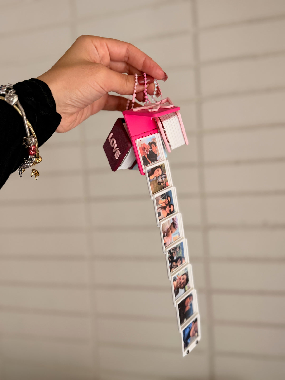 Mini Photo Album Keychain