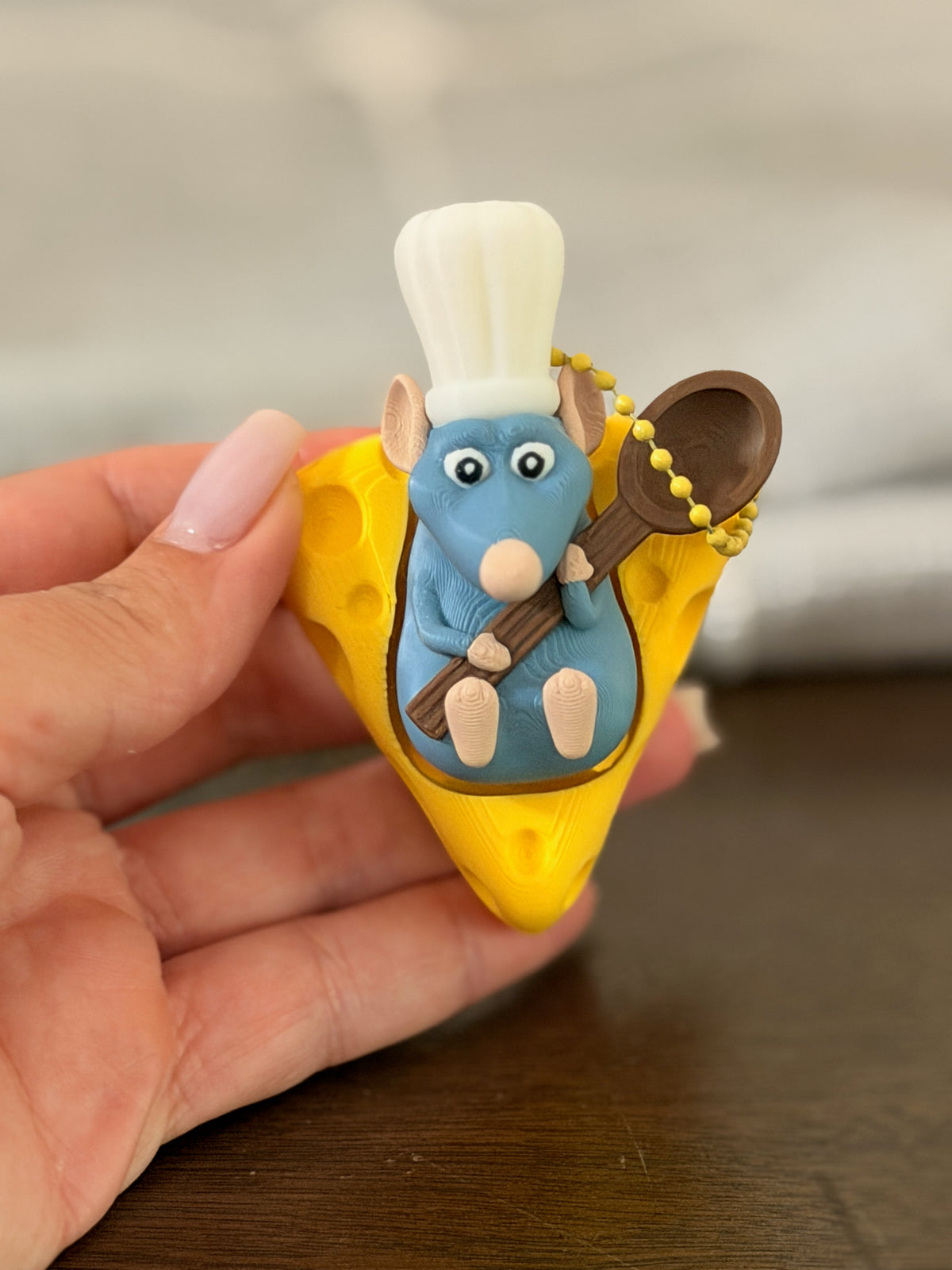 Remy Ratatouille Clicker Keychain